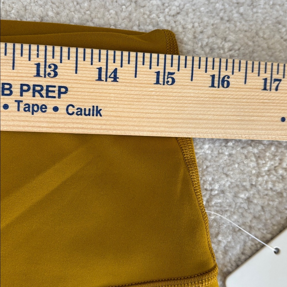 Lululemon Wunder Under Train High Rise 25” Leggings Gold Spice Workout Womens 14 - Picture 10 of 16